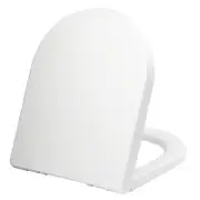 Mondella White Rococo Back To Wall Toilet Seat