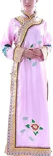 [Generic] Chinese The Qing Dynasty Princess Costume The Eight Banners Manchu Long Royal Robe Gown Performance Wear