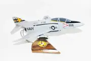VF-103 Sluggers F-4j (1978) Model, 1/42 (18") Scale, Mahogany, Navy