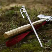 Premium Stainless Steel Tent Pegs with Hook Windproof Camping Essential