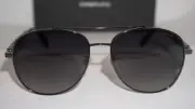 Chopard New Sunglasses Aviator Gunmetal Grey SCHF22 568Z 59 16 145