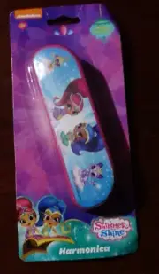 Nickelodeon Shimmer & Shine TV Magical Music Fun 5.5" Colorful Harmonica NWT