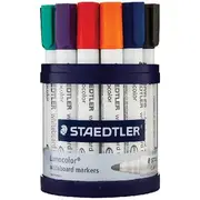 Staedtler Lumocolor Whiteboard Marker Bullet Assorted 19 Pack