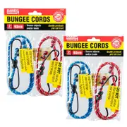2PACKS Handy Hardware Bungee Cords Strap Heavy Duty Elastic Tie Downs Secure