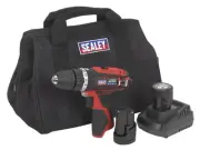 Sealey Combi Drill Kit �10mm 12V SV12 Series - 2 Batteries CP1201KIT