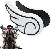 Motorcycle Lights - Motorcycle Wings Flash Lights,2-Modes High Brightness Warning Lamp, Decorative Shockproof Flashing Lighting for Men Women