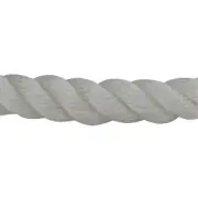 Sea-Dog 301110020WH-1 Twisted Nylon Dock Line - 3/8" x 20', White