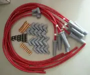 9mm Universal Race Performance Spark Plug Wire Lead Kit Replaces MSD
