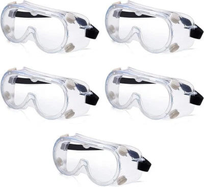 Gamma Ray Protective Anti-Fog Safety Goggles 20 Pack