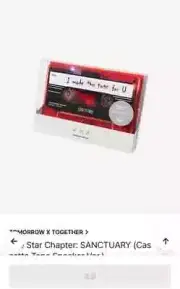 tomorrow x together cassette sealed album