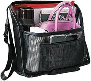 Gilneas Car Net Pocket Handbag Holder Between Front Seats,Car Mesh Handbag Holder Car Front Seat Storage Organizer Car Purse Holder for Phone Documents keys,Barrier of Backseat Kids Pet
