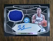 2018-19 Panini Obsidian Zhaire Smith Jersey Relic Auto 57/75 76ers