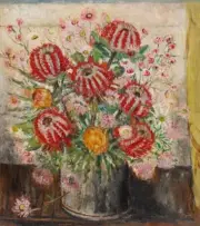 Still Life with Banksias : Margaret Preston : 1929 : Art Print