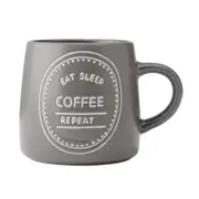 Mikasa Eat Sleep Repeat Mug 400ml - Robins Kitchen