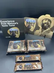 Post Malone Oreo Cookies Limited Edition X2 10.68 oz And 2 4 Pack Samplers
