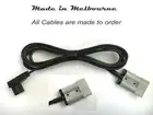 Waeco Fridge Cable 12V 2.5M Right Angle to 50A Anderson Plug 10 Amp Cable