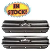 Edelbrock 41603 Classic Series Valve Cover for Ford V8 1962-95 Black finish