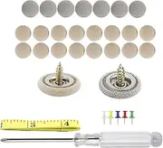 Car Roof Headliner Repair Kit | Auto Car Roof Headliner Repair Kit,Auto Roof Snap Rivets Retainer for Interior Ceiling Cloth Fixing Repair Buckle with Installation Tool