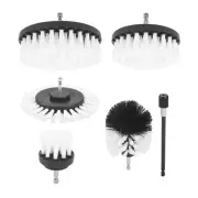 6 Pieces Drill Cleaning Brush, Brush for Drill Car Tile Carpet Bathtub3811
