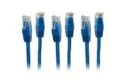 3x Pro2 15m Blue Cat 6 Cat6 RJ45 Ethernet Internet Network LAN Patch Cable Lead