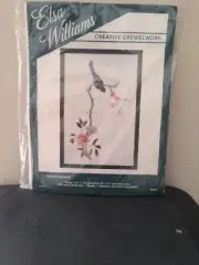 Elsa Williams Kit Creative Crewel work 00215 Blue Bird/Floral