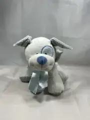 KellyBaby Blue Floppy Ear Puppy Dog Plush Stuffed Animal Lovey Soft Eyes