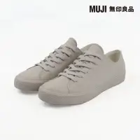在飛比找momo購物網優惠-【MUJI 無印良品】撥水加工舒適休閒鞋(淺灰)