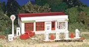 HO 1:87 Scale GAS STATION KIT New in Sealed Box Bachmann 45174