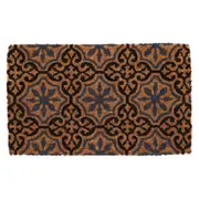 Esschert Design Door Mat Rosettes Indoor Outdoor Decor Coconut Fibre 75cm