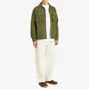 Beams Plus Textured Ripstop Shirt Jacket