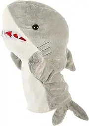 Totority Cartoon Animal Hand Puppet Plush Shark Interactive Finger Puppet for Soft Comfortable Plush for Storytelling Motor Skill Development for Parents