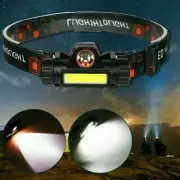 USB Rechargeable LED Headlamp Headlight Head Lamp Torch Flashlight Waterproof