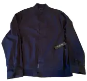 Men's KENNETH COLE Navy / Deep Blue Lightweight Jacket XL XLarge NEW NWT $89