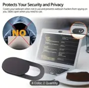 Webcam Shutter Slides Plastic Privacy Cover For Laptop or Phone Camera (5 Pack)