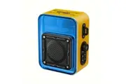 Transformers TWS Portable Wireless Speaker Bluetooth V5.4 1800mAh Rechargeable - Yellow Blue