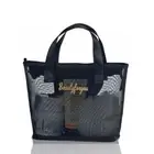 Nylon Travel Shower Bag Mesh Women Cosmetic Bag Portable Toiletry Storage Bag