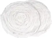 Healeved 2bags Cotton Pads for Makeup Skincare Reusable Makeup Remover Pads Salon Cotton Bulk Wide Supplies