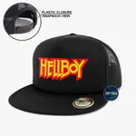 SB HELLBOY SNAPBACK 遊戲版電影帽高級男女通用帽子男士女士卡通動漫版電影版卡通動漫遊戲帽酷