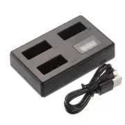 LCD USB Triple/3 LP-E17 Battery Charger for Canon EOS 750D 760D 800D M3 M5 T7i