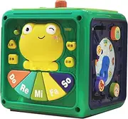 Kids Drum Toy - Activity Center Shape Sorter Toy with Music,Toddler Learning Toy Whack-a-Mole Games, Portable Musical Drum Shape Sorter for Girls Boys