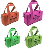 New Collection Storage Bags - Caravan Bits and Bobs Availablen 4 Different Colors 6" x 10" x 12", Heavy Duty Polyester, Multi-Colored (Pack of 4 (Lime, Orange, Pink, Green))