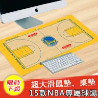 在飛比找蝦皮購物優惠-🔥【現貨】超大滑鼠墊 NBA 滑鼠墊 超大加厚  勇士 騎士