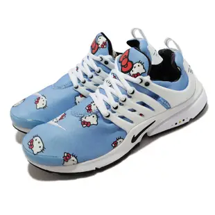 Nike 耐吉 休閒鞋 Air Presto QS 男鞋 女鞋 情侶鞋 Hello Kitty 聯名款 藍 白 DV3770-400