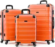 [Hipack] Hardside 3-Piece Spinner Luggage Set