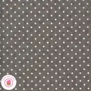 Moda SANCTUARY 44257 26 Brown White Polka Dots 3 SISTERS Quilt Fabric