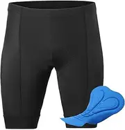 PFRANK Quick Drying Men Cycling Shorts | Reflective Quick Drying Shorts | Breathable Anti Slip Biking Shorts for Fitness, Riding and Running