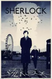 Sherlock Benedict Cumberbatch Movie Poster 17 X 12 Reproduction