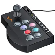 PXN-0082 Arcade Stick with Turbo & Macro for PC, PS3/4, Xbox, Switch