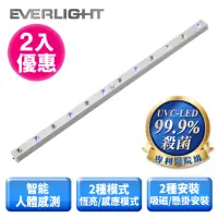 在飛比找momo購物網優惠-【Everlight 億光】UV-C LED 感應殺菌燈條 