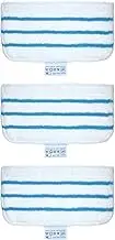 YaSao 3 Pack Mop Pads Replacement for Black + Decker Steam Mop FSM1610/ FSM1630 Washable Mopping Pad Accessories